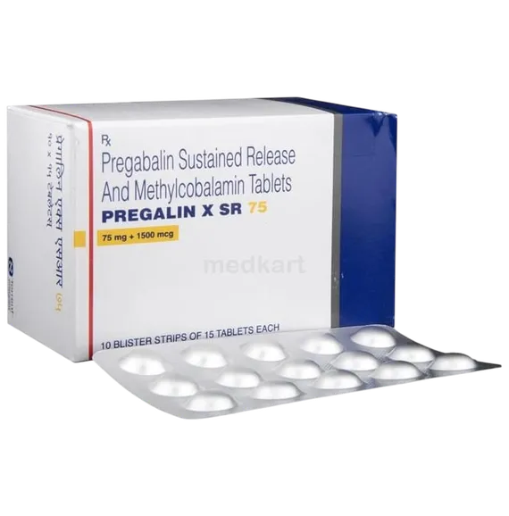 pregalin x sr 75mg tablet 15's